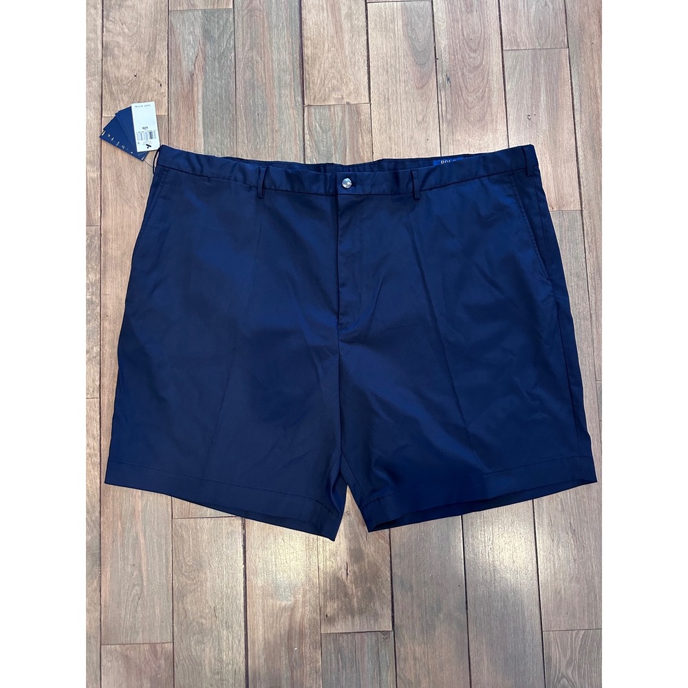 Polo Ralph Lauren Performance Shorts Mens 52 Navy Blue Classic Fit 9 Inch NWT